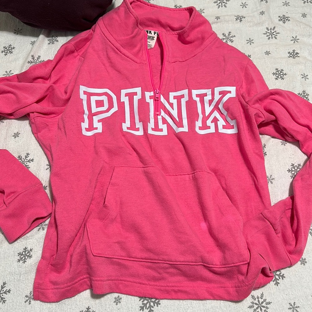 VS PINK Half zip